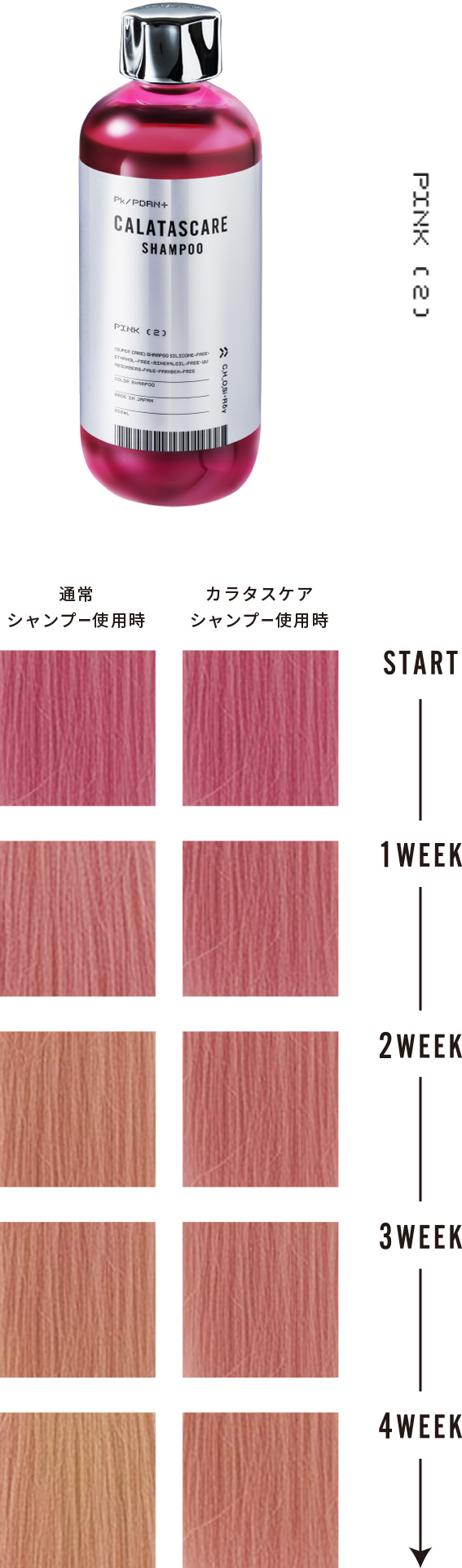 カラタスケアカラーシャンプーPk